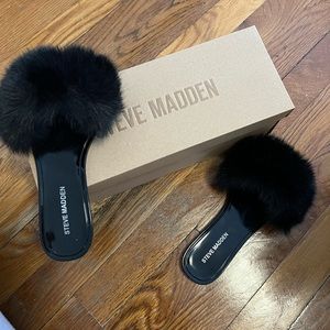 Steve Madden, Fritzie Black Sandal